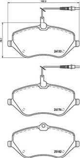 Magneti Marelli 363700461119 - Jarrupala, levyjarru inparts.fi