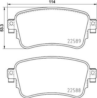 Magneti Marelli 363700461133 - Jarrupala, levyjarru inparts.fi