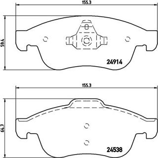 Magneti Marelli 363700468050 - Jarrupala, levyjarru inparts.fi