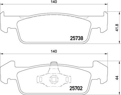 Magneti Marelli 363700468060 - Jarrupala, levyjarru inparts.fi