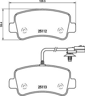 Magneti Marelli 363700468063 - Jarrupala, levyjarru inparts.fi