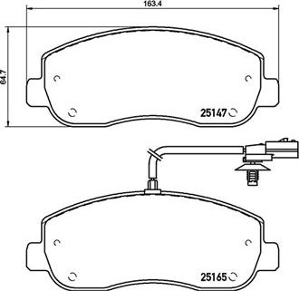 Magneti Marelli 363700468062 - Jarrupala, levyjarru inparts.fi