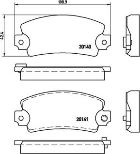 Magneti Marelli 363700468004 - Jarrupala, levyjarru inparts.fi