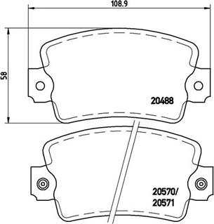 Magneti Marelli 363700468007 - Jarrupala, levyjarru inparts.fi