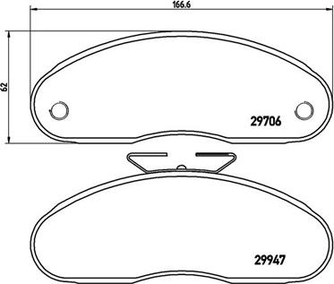 Magneti Marelli 363700468013 - Jarrupala, levyjarru inparts.fi