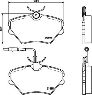 Magneti Marelli 363700468022 - Jarrupala, levyjarru inparts.fi