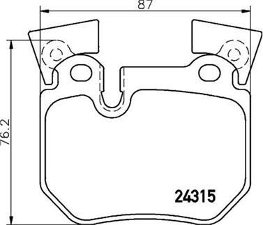 Magneti Marelli 363700406059 - Jarrupala, levyjarru inparts.fi