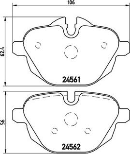 Magneti Marelli 363700406064 - Jarrupala, levyjarru inparts.fi