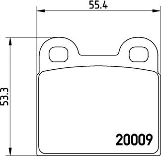 Magneti Marelli 363700406001 - Jarrupala, levyjarru inparts.fi