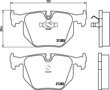 Magneti Marelli 363700406016 - Jarrupala, levyjarru inparts.fi