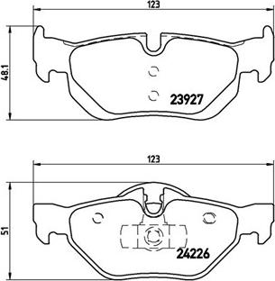 Magneti Marelli 363700406038 - Jarrupala, levyjarru inparts.fi