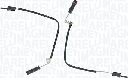 Magneti Marelli 363700400283 - Kulumisenilmaisin, jarrupala inparts.fi