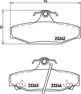 Magneti Marelli 363700415004 - Jarrupala, levyjarru inparts.fi