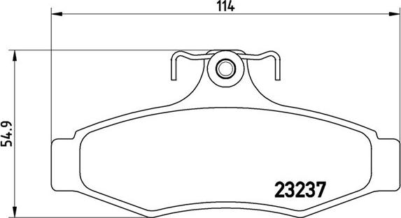 Magneti Marelli 363700415005 - Jarrupala, levyjarru inparts.fi