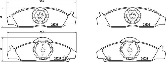 Magneti Marelli 363700415008 - Jarrupala, levyjarru inparts.fi