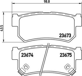 Magneti Marelli 363916061020 - Jarrupala, levyjarru inparts.fi