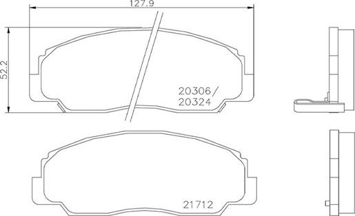 Magneti Marelli 363700416012 - Jarrupala, levyjarru inparts.fi