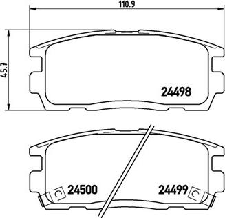 Magneti Marelli 363700410004 - Jarrupala, levyjarru inparts.fi