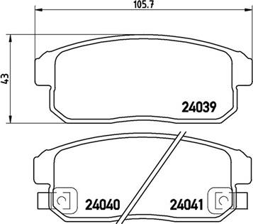 Magneti Marelli 363700410005 - Jarrupala, levyjarru inparts.fi