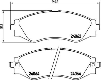 Magneti Marelli 363700410006 - Jarrupala, levyjarru inparts.fi