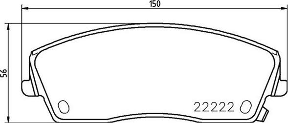 Magneti Marelli 363700411041 - Jarrupala, levyjarru inparts.fi