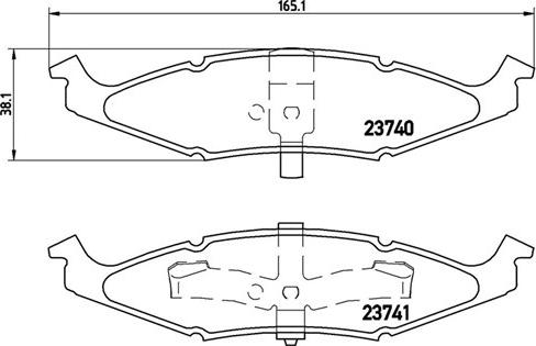 Magneti Marelli 363700411009 - Jarrupala, levyjarru inparts.fi