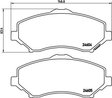 Magneti Marelli 363700411025 - Jarrupala, levyjarru inparts.fi