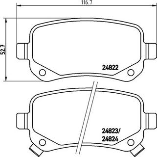 Magneti Marelli 363700411021 - Jarrupala, levyjarru inparts.fi