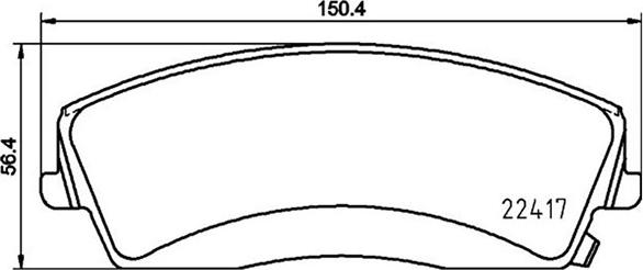 Magneti Marelli 363700418034 - Jarrupala, levyjarru inparts.fi