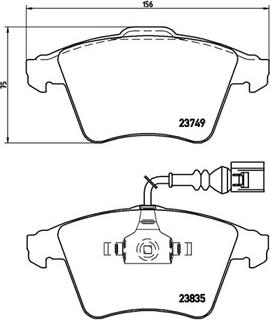 Magneti Marelli 363700485090 - Jarrupala, levyjarru inparts.fi