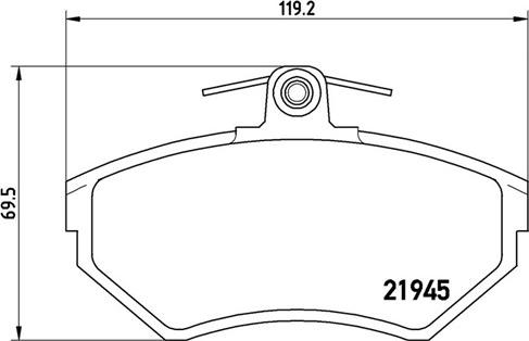 Magneti Marelli 363700485042 - Jarrupala, levyjarru inparts.fi