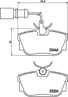 Magneti Marelli 363700485059 - Jarrupala, levyjarru inparts.fi