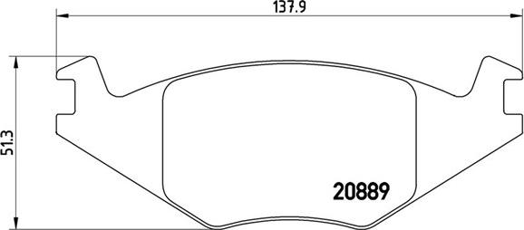 Magneti Marelli 363700485019 - Jarrupala, levyjarru inparts.fi