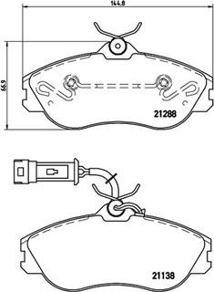 Magneti Marelli 363700485018 - Jarrupala, levyjarru inparts.fi