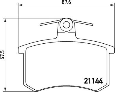 Magneti Marelli 363700485013 - Jarrupala, levyjarru inparts.fi