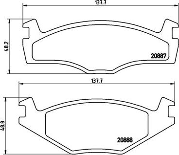 Magneti Marelli 363700485012 - Jarrupala, levyjarru inparts.fi