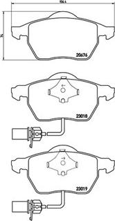 Magneti Marelli 363700485085 - Jarrupala, levyjarru inparts.fi