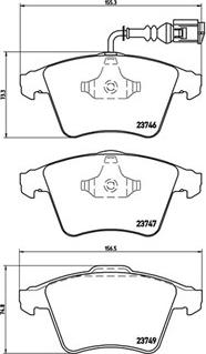 Magneti Marelli 363700485081 - Jarrupala, levyjarru inparts.fi