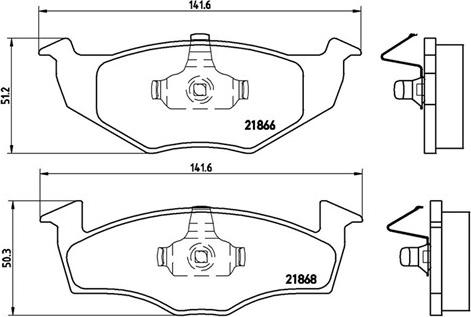 Magneti Marelli 363700485031 - Jarrupala, levyjarru inparts.fi