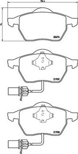 Magneti Marelli 363700485037 - Jarrupala, levyjarru inparts.fi