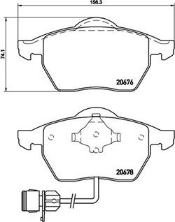 BOSCH 460937 - Jarrupala, levyjarru inparts.fi