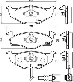 Magneti Marelli 363700485071 - Jarrupala, levyjarru inparts.fi