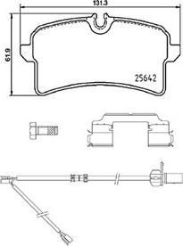 VAG 3Y0698151C - Jarrupala, levyjarru inparts.fi