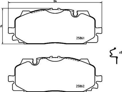 Pagid 8DB 355 021-641 - Jarrupala, levyjarru inparts.fi