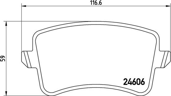 Magneti Marelli 363700485100 - Jarrupala, levyjarru inparts.fi