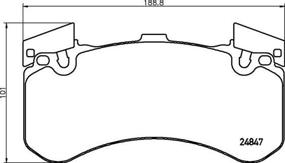 Magneti Marelli 363700485136 - Jarrupala, levyjarru inparts.fi