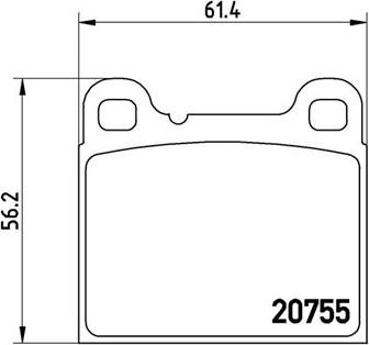 Magneti Marelli 363700486002 - Jarrupala, levyjarru inparts.fi