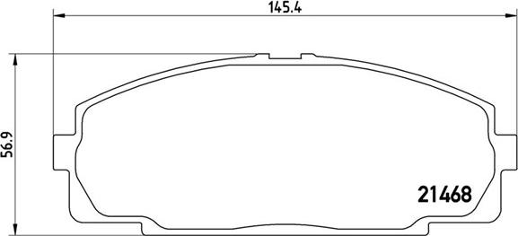 Magneti Marelli 363700483092 - Jarrupala, levyjarru inparts.fi