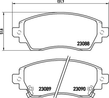 Magneti Marelli 363700483042 - Jarrupala, levyjarru inparts.fi