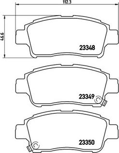 Magneti Marelli 363700483050 - Jarrupala, levyjarru inparts.fi